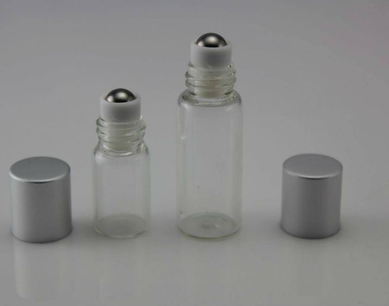 TP-3-23-2 5ml - 10ml clear Roll On Bottles for perfume,essential oils,Skin care 