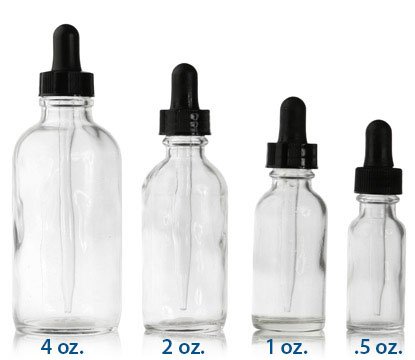 60ml Aluminum dropper Essential Oil Bottle With Plastic Dropper Cap