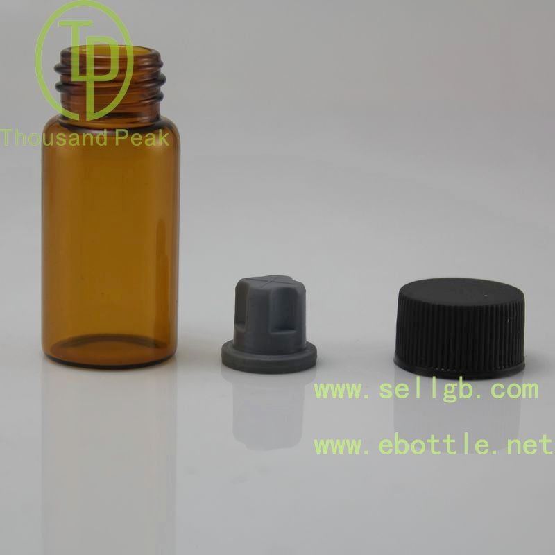 280ML clear bottle for pill packing screw cap reagent bottle