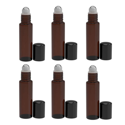 Elegant 1/3 oz Roll-On Glass Bottle with Steel Roller Elegant 1/3 oz Roll-On Glass Bottle with Steel Roller