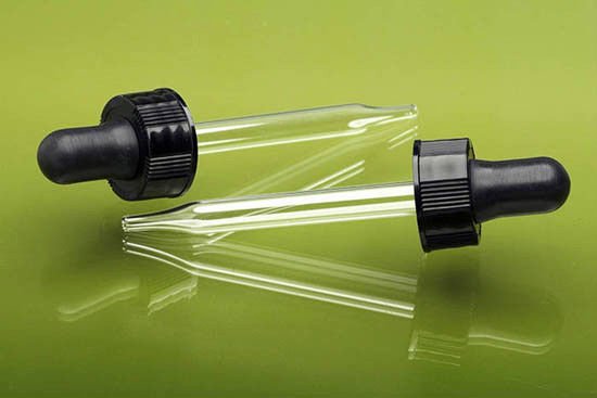 60ml Aluminum dropper Essential Oil Bottle With Plastic Dropper Cap