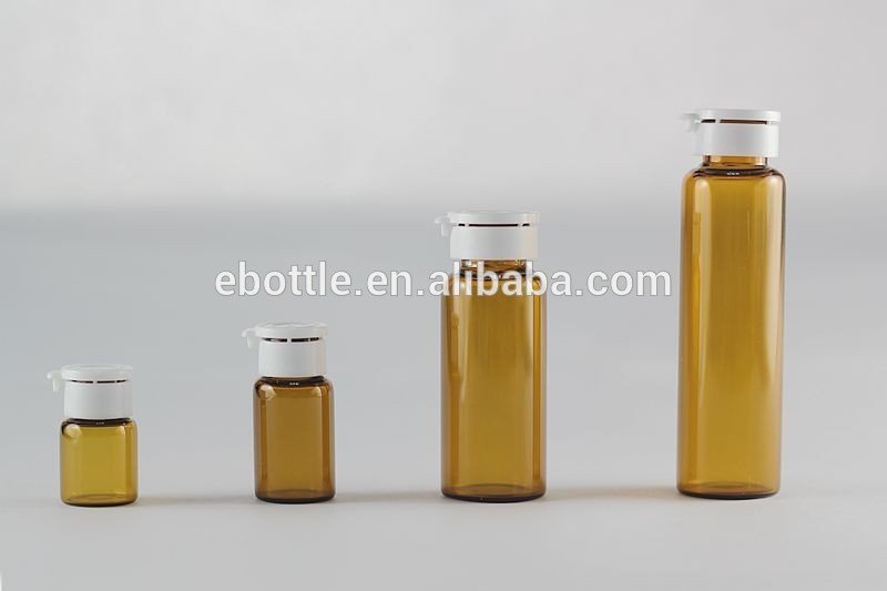 TP-2-120 essential oil glass bottle with tamper evident cap