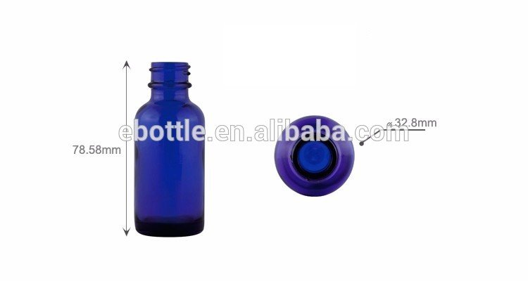 1oz Glass Dropper Bottle / Boston Round Glass bottle with Dropper