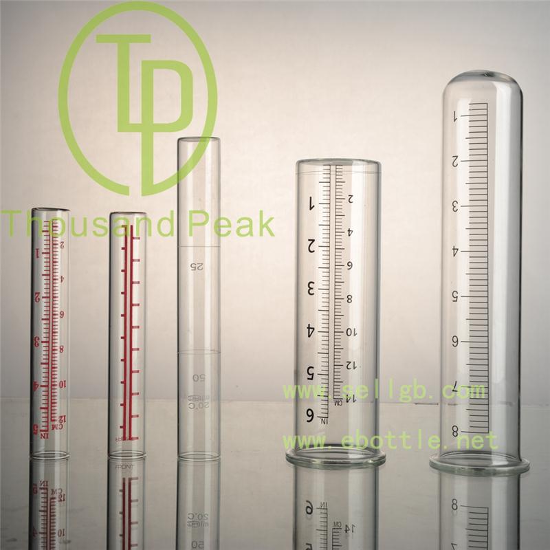 Free Shipping Glass Rain Gauge with high quality