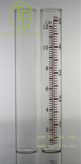 Free Shipping Glass Rain Gauge with high quality