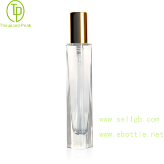 TP-3-11 10ml Square Shape Thick Bottom Glass Perfume Bottle